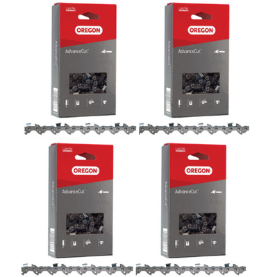 4-Pack 16'' Chains for Stihl MS 200T, MS 201 C MS 201 C-E MS 201 C-EM 90PX055G(4)