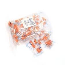 Quality Foam Earplugs 50 Pair- 32dB Noise 1 count Pack of 50 , Orange