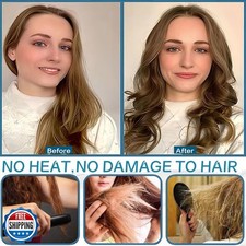 No Heat Hair Curler Headband for Long Hair, Satin Heatless Curling Rod with A...