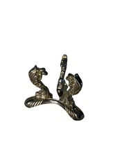 Vintage Regency Style Silver Plated Filigree Stand