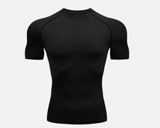 Men  s Running Compression T-Shirt Short Sleeve Gym Workout Fitness Sports TeeMen