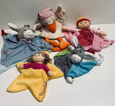 Sterntaler - 4 x Schmusetuch + Handpuppe - GUT   #440