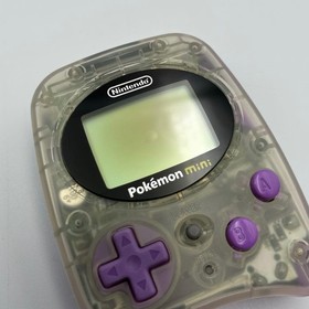 Nintendo Pokemon mini Console Smoochum Purple MIN-001 US Ver with Box