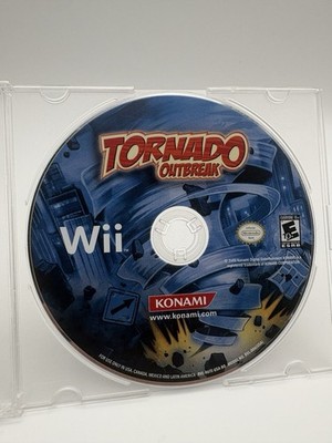 Tornado Outbreak For The Nintendo Wii Disc Only! Clean & Resurfaced - Tested