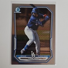 Bowman Chrome Prospects Zyhir Hope #BCP-86 Los Angeles Dodgers 2025