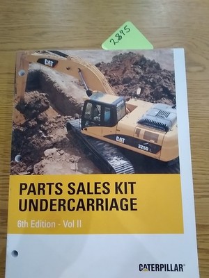 Caterpillar CAT Teile Verkaufsset Unterwagen 6. Auflage Band 2