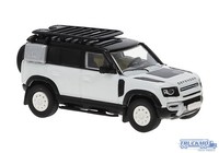 Brekina Land Rover Defender 110 Weiss PCX870388