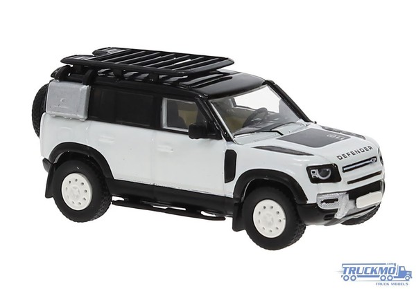 Brekina Land Rover Defender 110 Weiss PCX870388-image