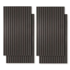 Acoustic Wall Panels Set of 4, 47.2x23.6x0.4 inch Wood 4Pack-23.62x47.24 inch