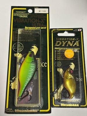 Megabass Lure Set Vibration-X Ultra Dyna JDM Premium Bass Lure Japan Authentic