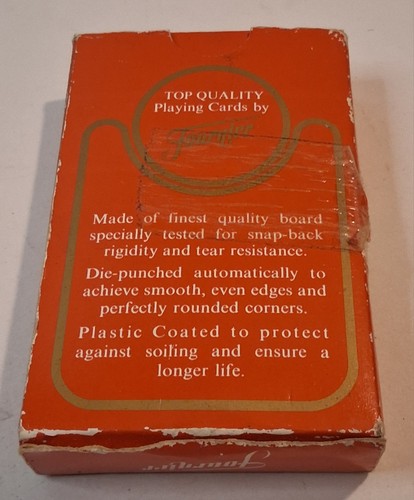 Vintage VISTAFJORD Norwegian America Line Fournier Playing Cards ~ Sealed - Picture 2 of 4