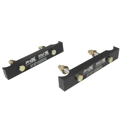 Set of 2  Grip Block Grapple Bars w/ Grade 8 Bolts - Black for 12'' BoltX Truss