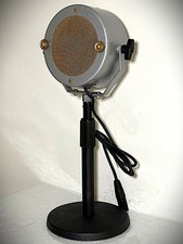 Vintage Customized 1940's "Searchlight Style" Dynamic Microphone-upgraded audio
