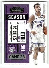 Buddy Hield 2020-21 Panini Contenders Set-Break #28 Sacramento Kings #/49
