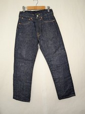 VTG 1960-70s LEVIS 501XX Big E Redline Selvedge Blue Jeans Size 28