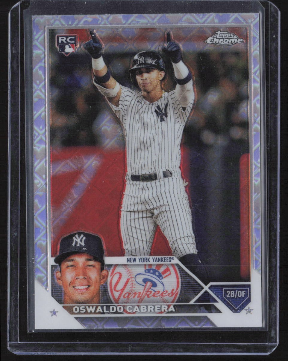 2023 Topps Chrome Logofractor Edition #69 Oswaldo Cabrera