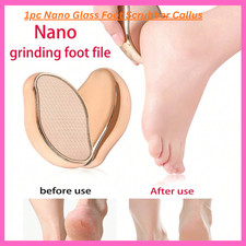 Nano Glass Foot Scrubber Callus Remover Heel File Skin Grinder