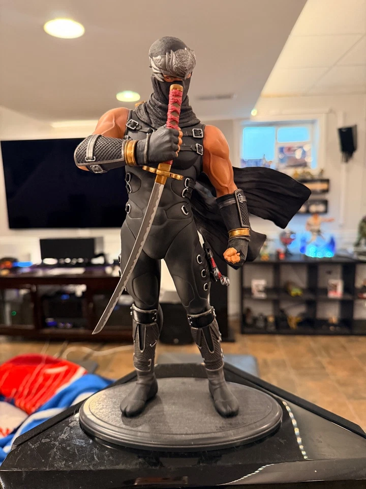 Figura Estatua Ninja Gaiden Ryu Hayabusa 13" Nueva 2004 Kotobukiya PVC Amricons Foto 3 de 4