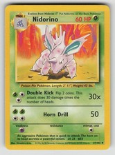 Nidorino Uncommon Base Set 037/102 MP