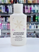 Bath Body Works Snowflakes Cashmere Daily Nourishing Body Lotion 8 fl oz