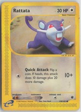 Rattata 128/165 Common Expedition Base Set Pokemon Moderately Played on eBay