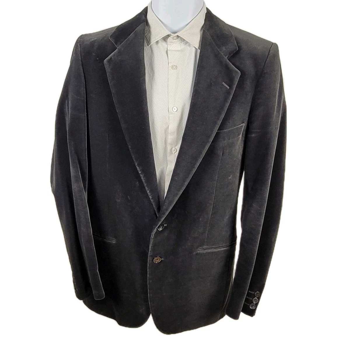 Saint Laurent Velvet Solid Suits & Blazers for Men for sale | eBay