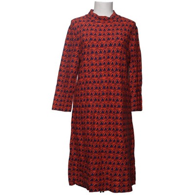 Issa London, Kleid, Größe: M, Orange/Blau, Elasthan/Viskose, Print #lkH