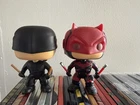 Funko Pop - Daredevil TV Show - Black Suit And Red Suit - Loose OOB - New Photos