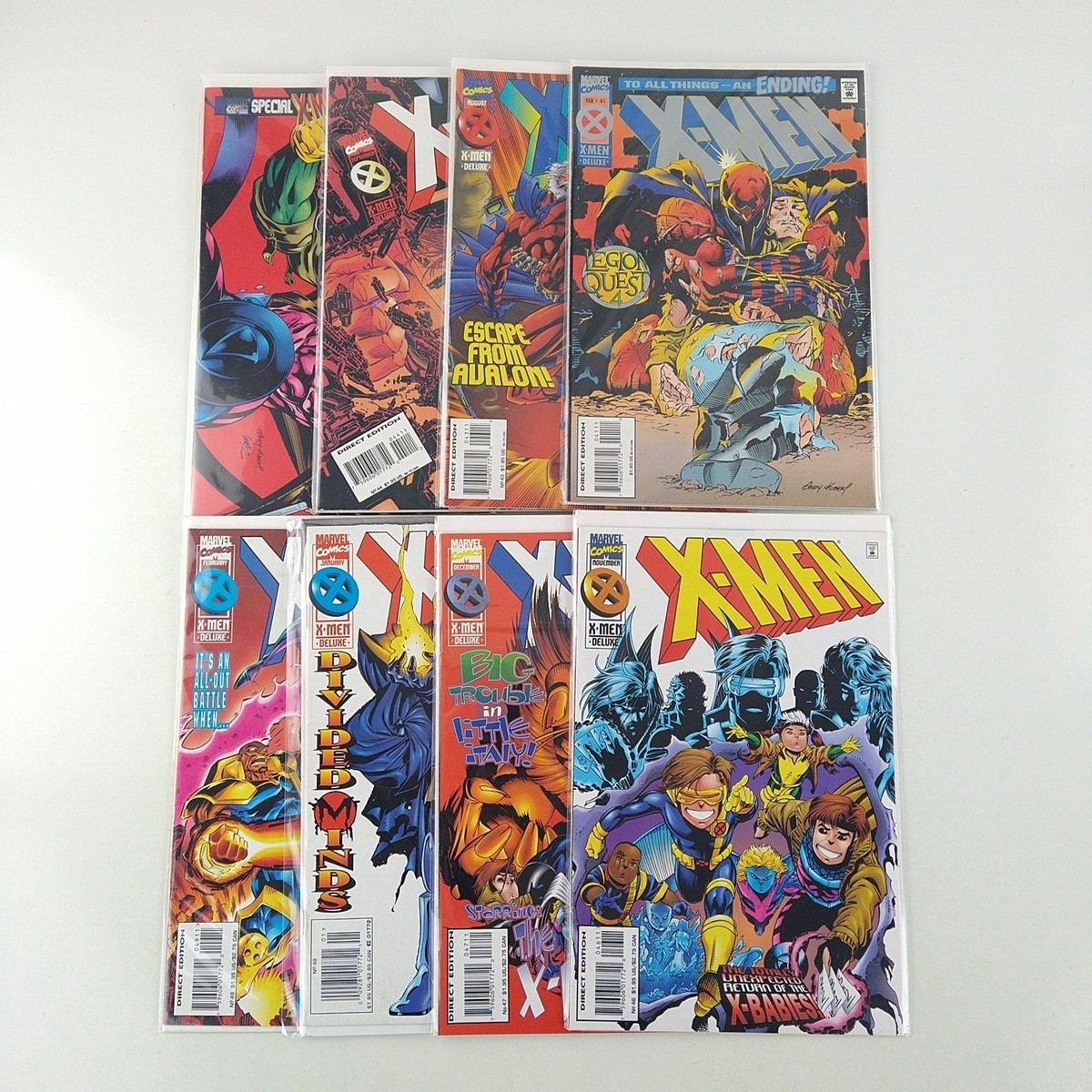 X-Men #41 43 44 45 46 47 48 49 Lot VF+ (1995 Marvel Comics) | eBay