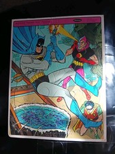 BATMAN Frame Tray Puzzle Whitman 4518 11.5x14.5" 1966