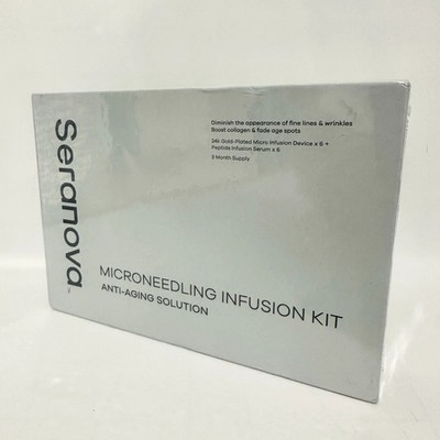 Seranova Microneedling Infusion Kit Anti Aging Solution 3 Month 2028 Sealed Box