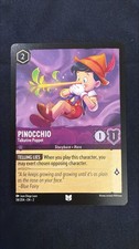 Pinocchio - Talkative Puppet 58/204 Uncommon Rise of the Floodborn Lorcana NM