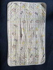 Vtg Baby Looney Tunes Crib Blanket Comforter Bugs Bunny Tweety Sylvester 1990s