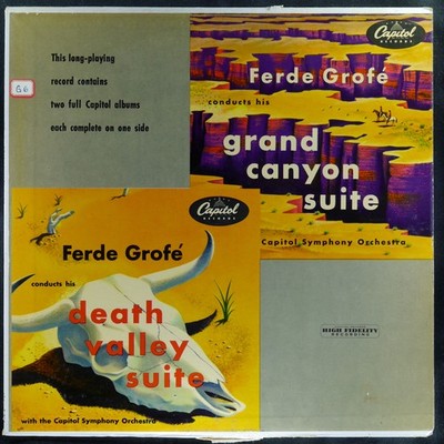 FERDE GROFÉ Grand Canyon Suite Death Valley CAPITOL DT 272 VG+ 45rpm LP  Modern