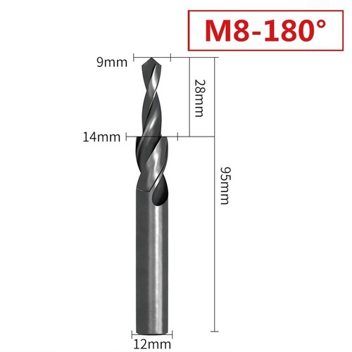 Rendimiento confiable con broca escalonada HSS de 90/180 grados para perforación de metales - Imagen 21 de 49