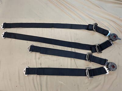 CIPHER  5-POINT RACING HARNESS 3'' SFI 16.1 CAMLOCK BLACK POLYESTER EXP. 12/26