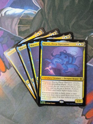 Marvo, Deep Operative x 4 - FOIL | 7% Off 2+ | Karlov Manor | NM | MTG