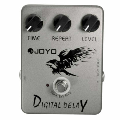 JOYO Digital Delay Effect Pedal 25ms-600ms Reproduce Sounds of Analog Delay