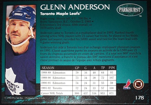 Hockey Legends & Hall of Famers NHL Trading Cards - Pick Your Card(s) - Picture 77 of 176