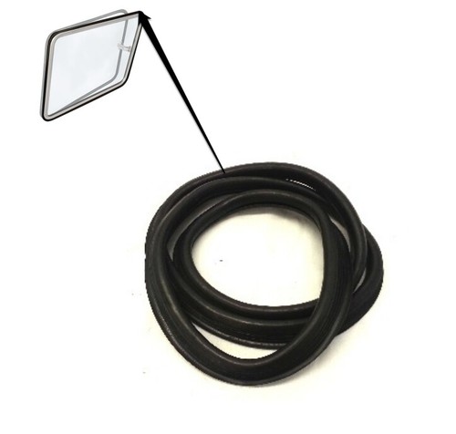 T2 Split screen Pop out Window Complete Kit Anodized Aluminum Frame Spoon Latch - Picture 4 of 6