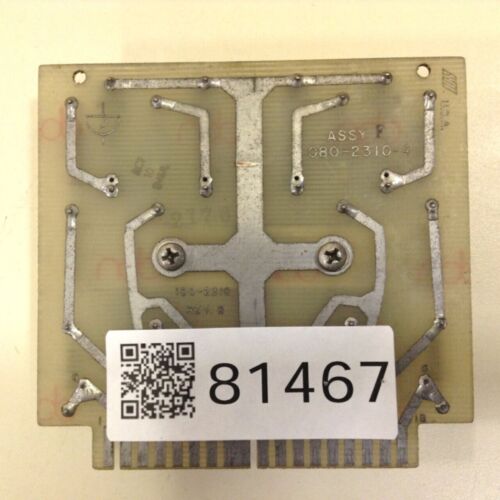 SCI Circuit Board 080-2310-4 REV F Used #81467 - Picture 4 of 4