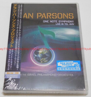 The Alan Parsons Project One Note Symphony Live in Tel Aviv Blu-ray 2 CD Japan