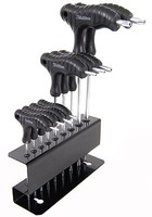 9-Tlg Torx Mit Loch T-Griff SchlüSsel Satz Schraubendreher T10-T50 Crv Stahl