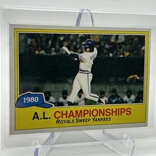 1981 Topps 1980 A.L. Championships ALCS Baseball Card #401 NM-Mint FREE SHIPPING