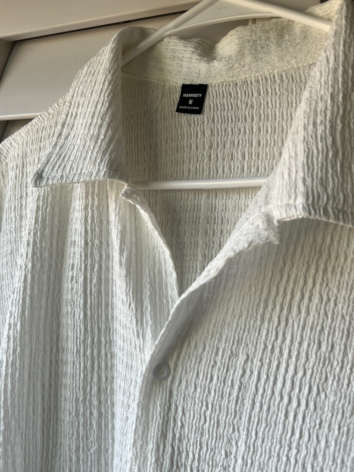 Lightweight Summer Vacation Polyester Button Down… - image 2