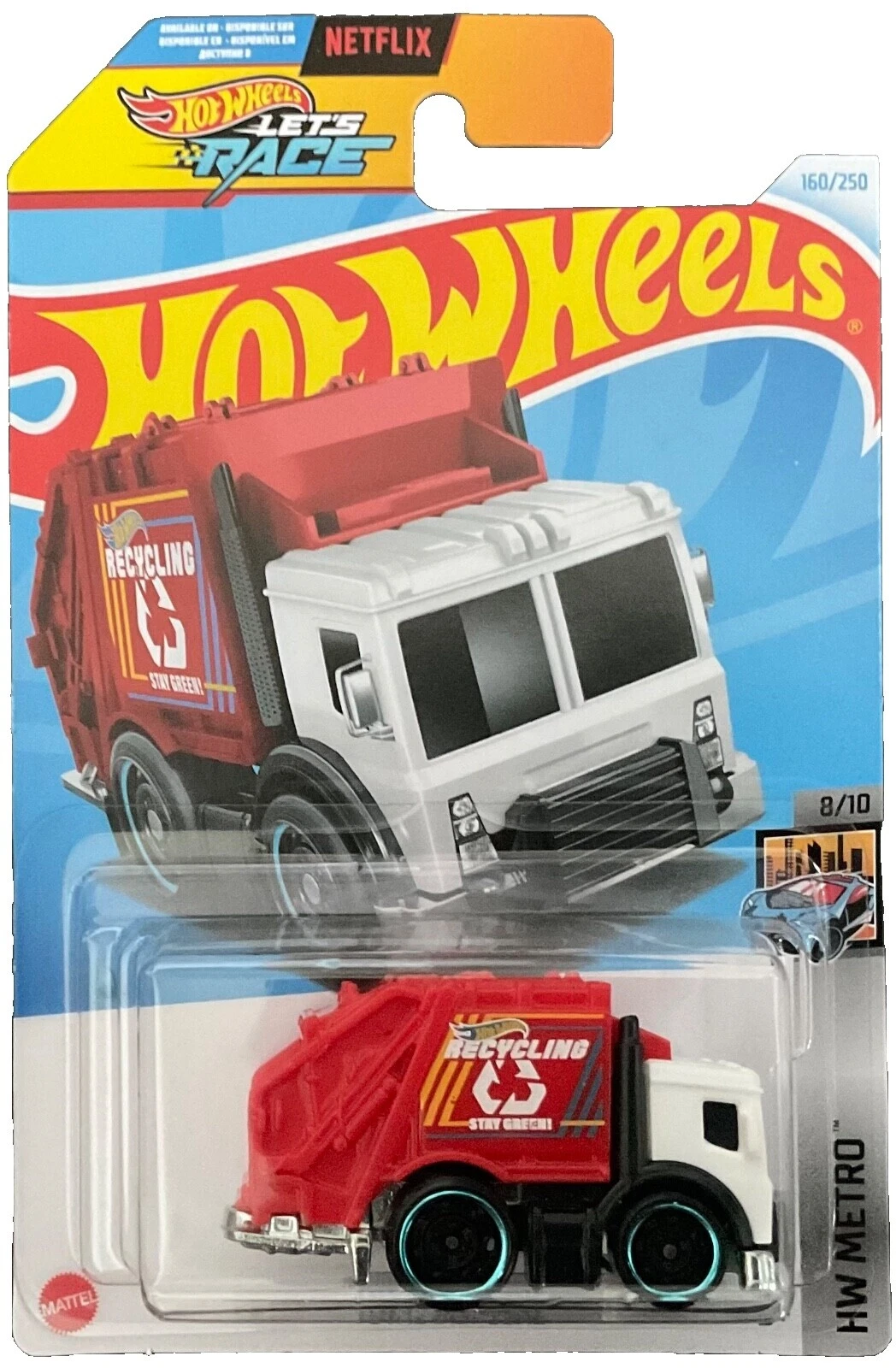 Hot Wheels 1:64 escala Diecast y de Juguete camiones de basura
