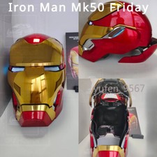 New Mk50 Iron Man Friday Helmet Wearable Helm...