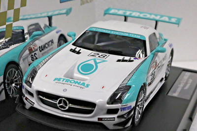 Carrera Digital 124 23837 Mercedes Benz SLS AMG GT3 Petronas, #28 1/24 Slot Car