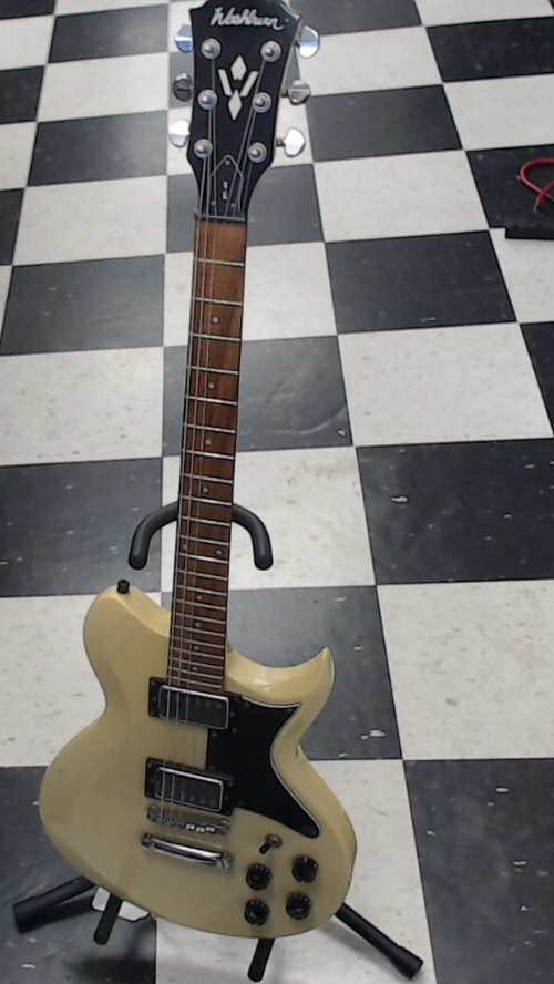 WASHBURN WI-64 レフティ 美品 Washburn WI-64 Aged White Electric Guitar with Voice Contour