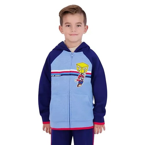 Mario Brothers Boys 2 Piece Fleece Set Size M 8 - Picture 2 of 5